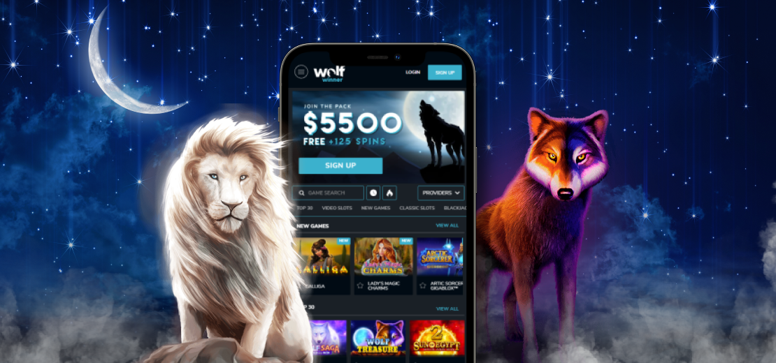 Wolf Winner Casino Mobile